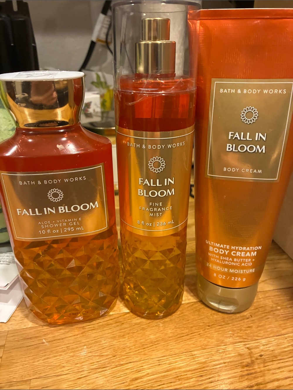 Bath and Body works Fall in Bloom gift set combo